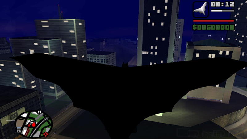Illustration for article titled Want to Turn San Andreas Into Your Own Private Gotham? There's a Mod For That.